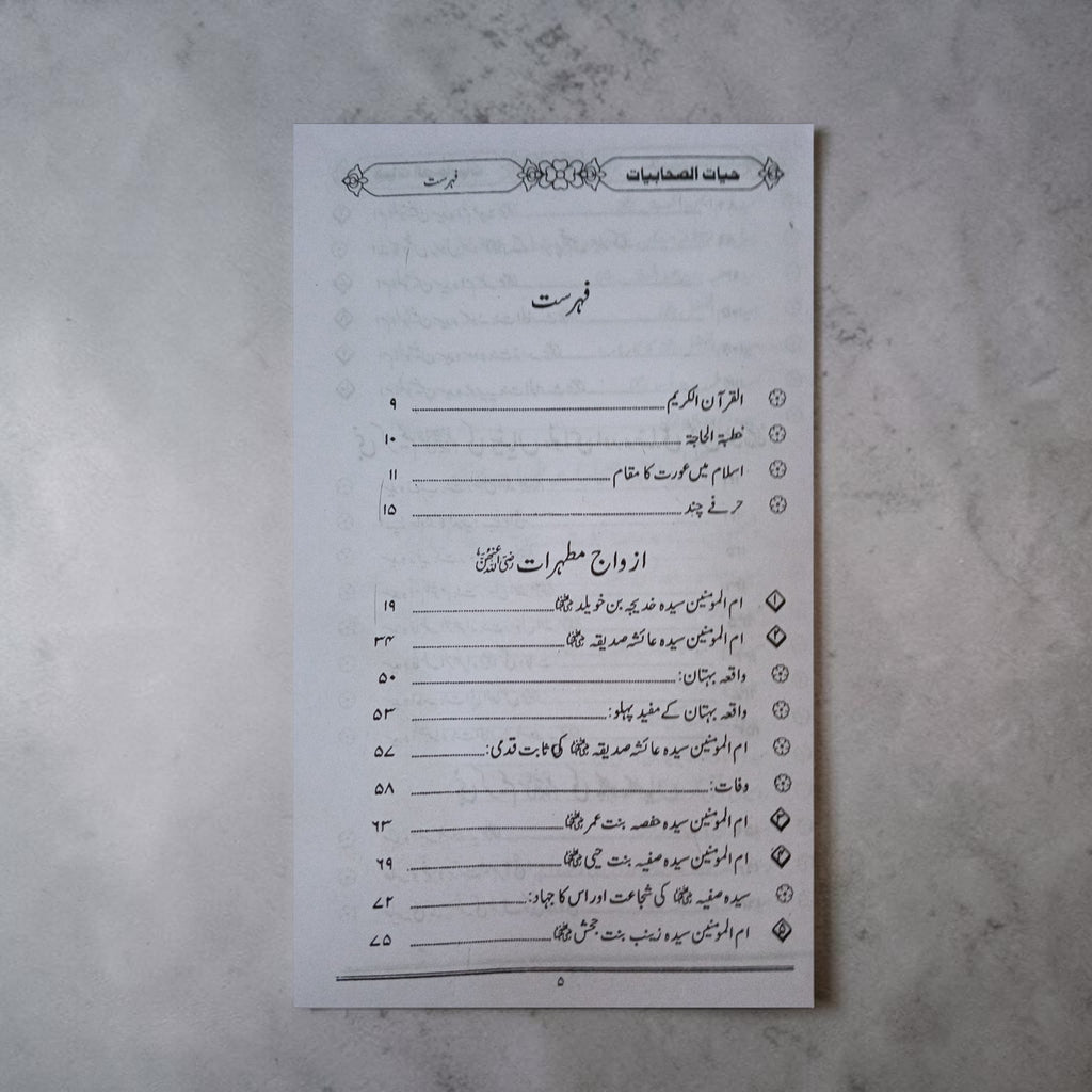 Hayat-e-Sahabiyat ke Darakhshan Pahlu