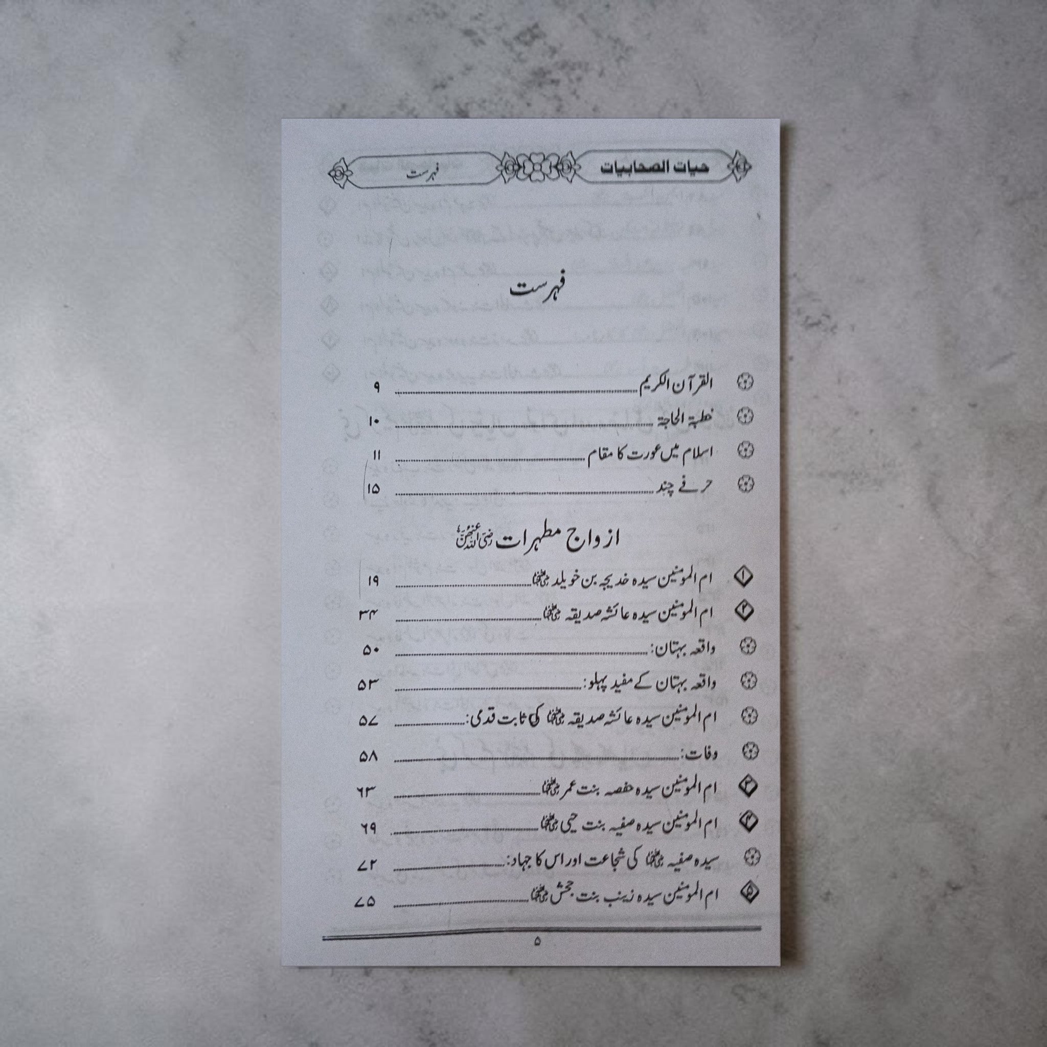 Hayat-e-Sahabiyat ke Darakhshan Pahlu
