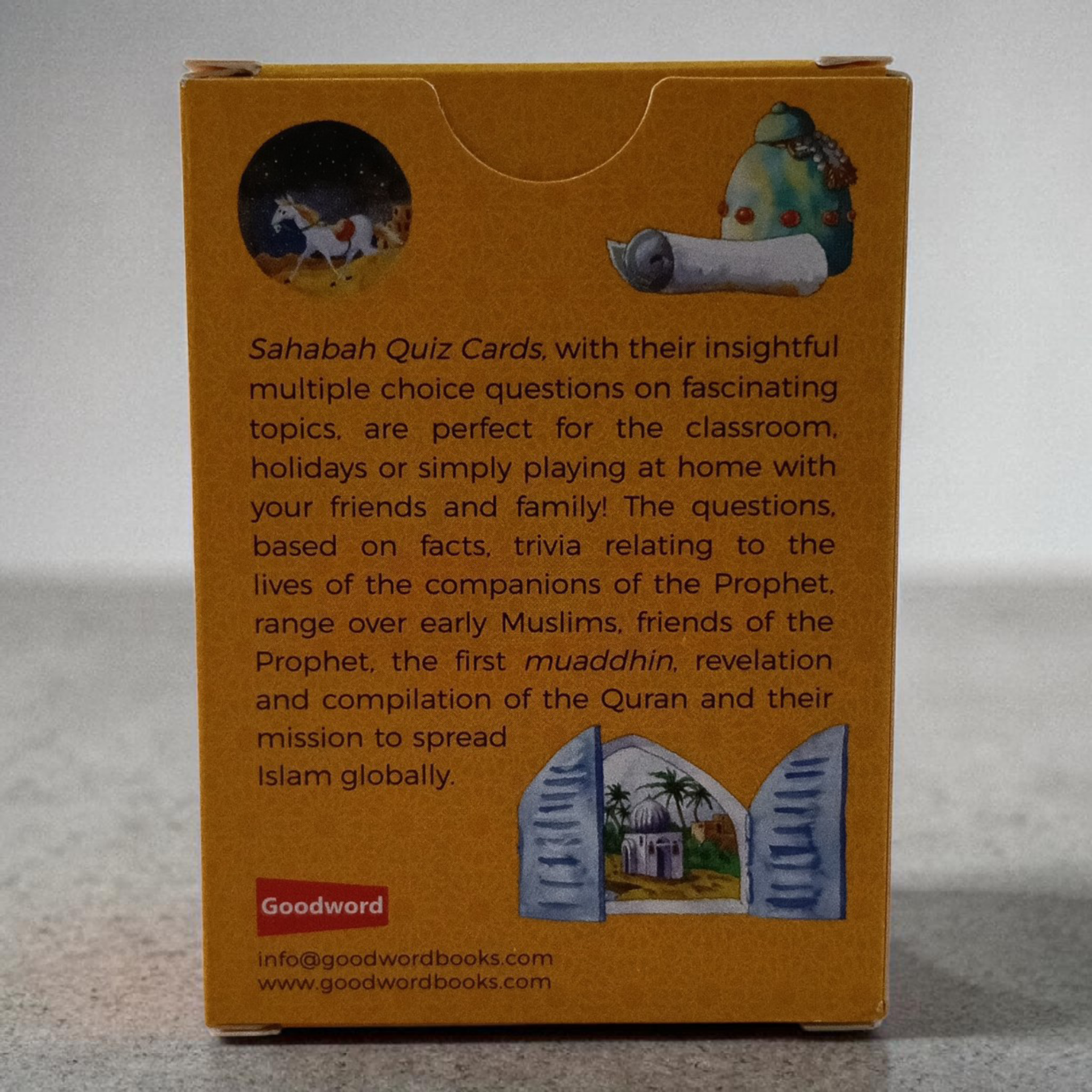 Sahabah Quiz Cards