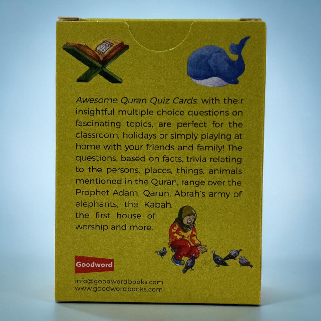 Awesome Quran Quiz Cards