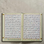 The Holy Qur'an Colour Coded Tajweed Rules 13 lines (119 CC)