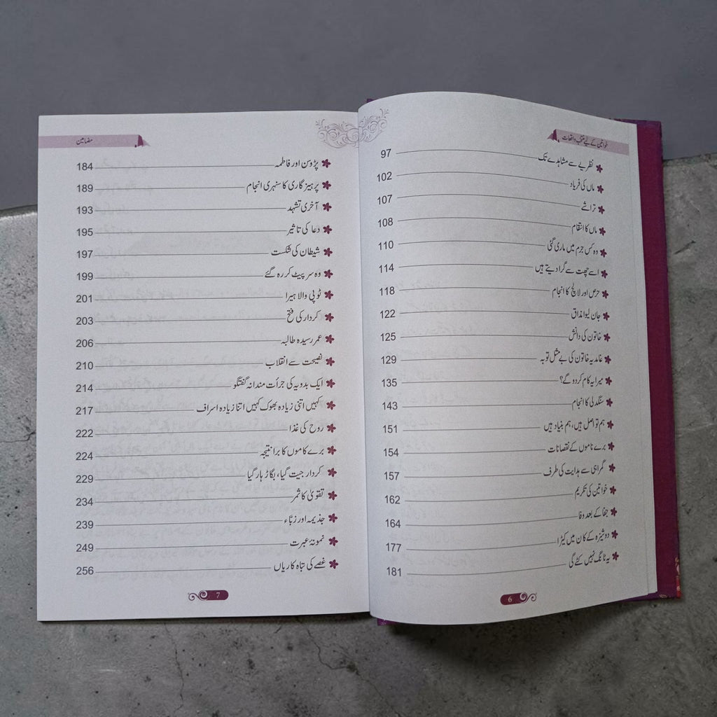 Khawateen ke liye Muntakhab Waqiat