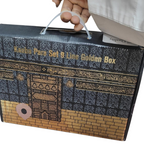 Kaaba Para Set 9 line Golden Box