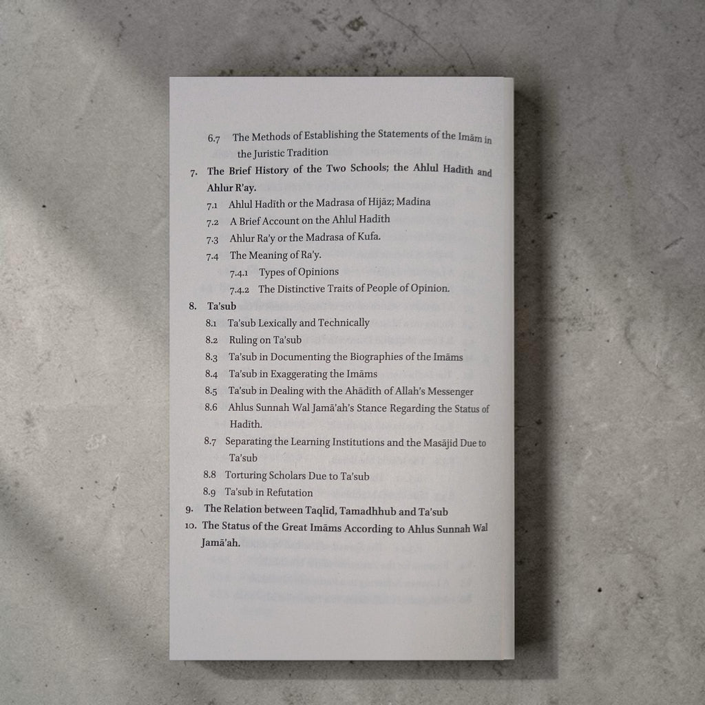 Taqlid & the Principles of Fiqh