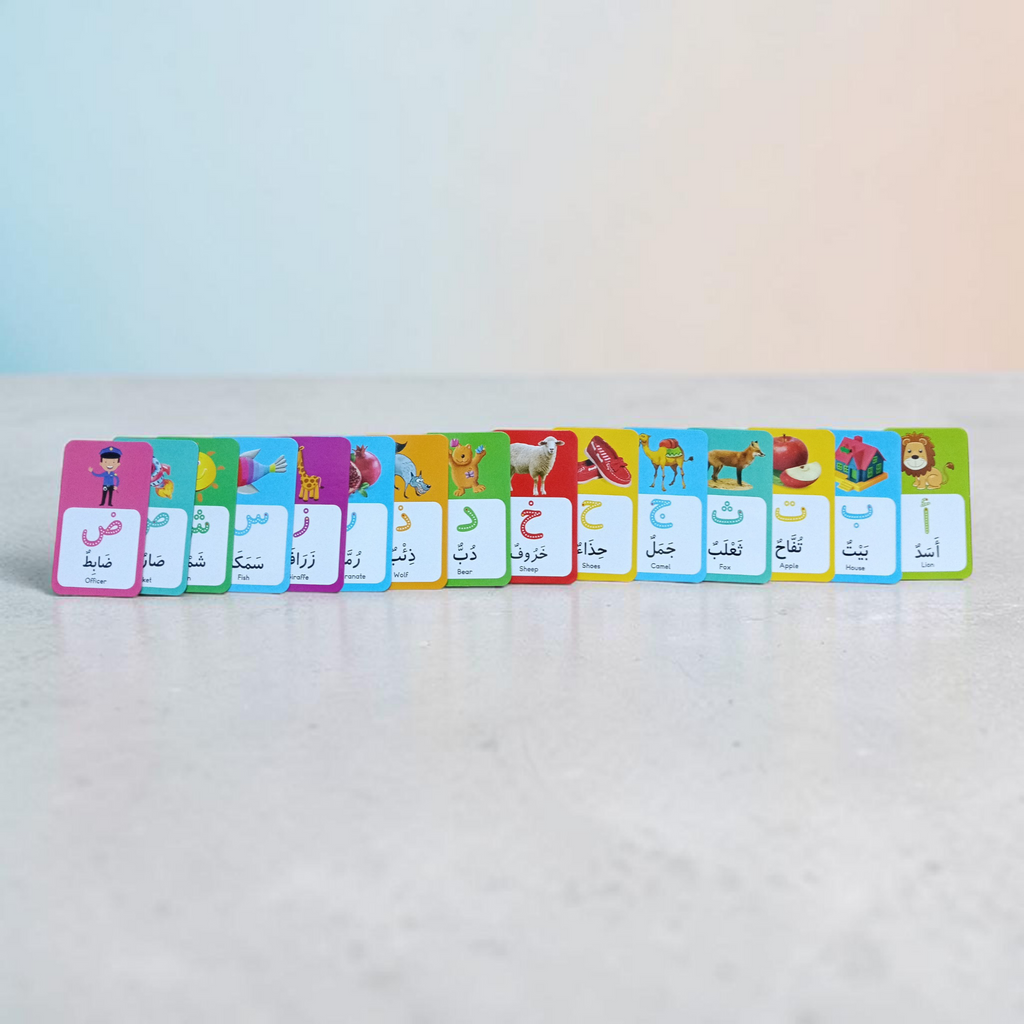 Activity Flash Cards Arabic Alphabet