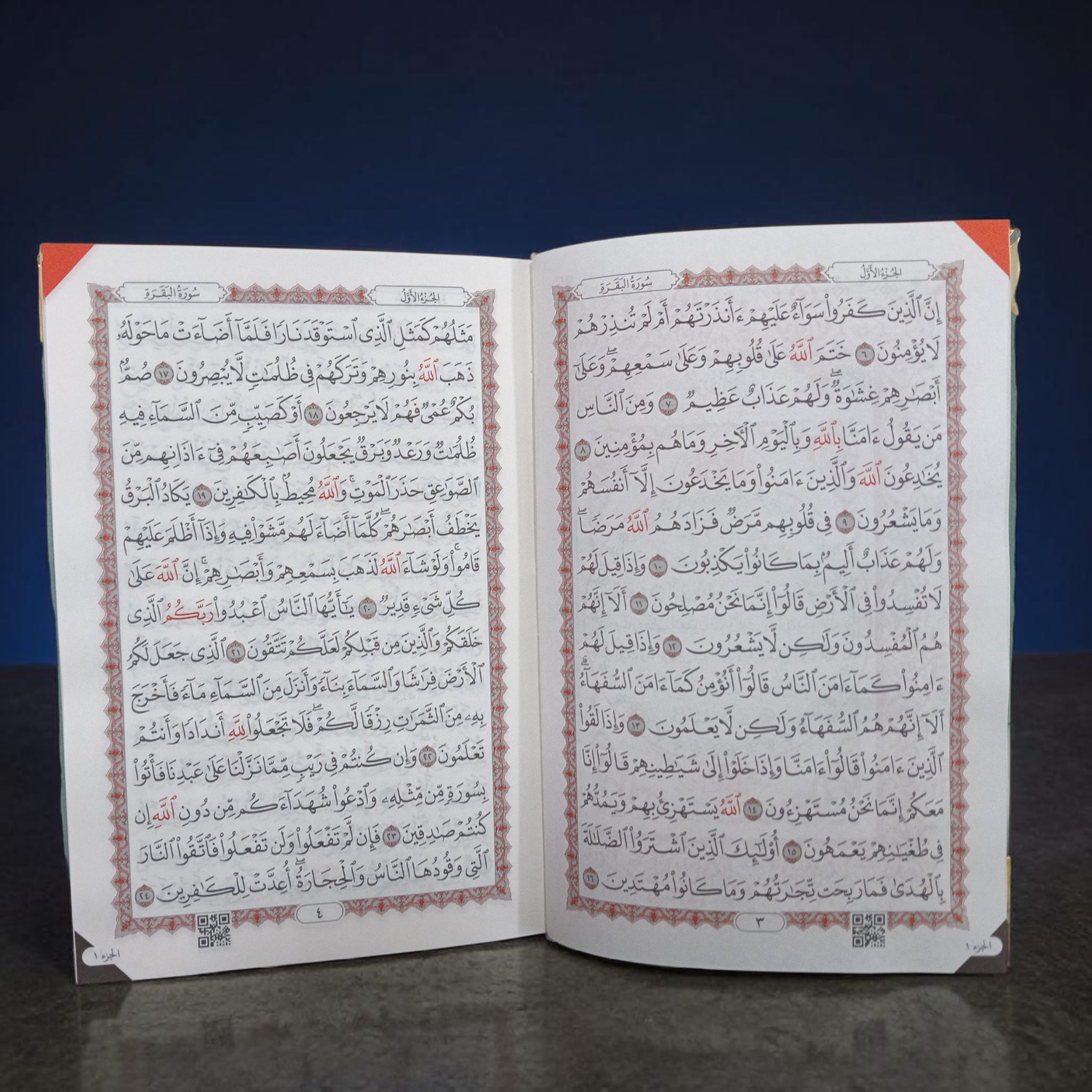 Usmani Quran Velvet Cover and Acrylic design