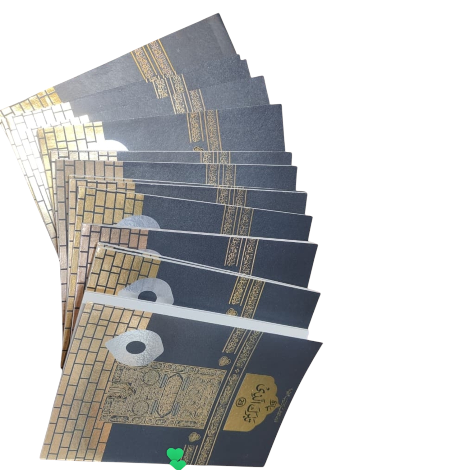 Kaaba Para Set 9 line Golden Box