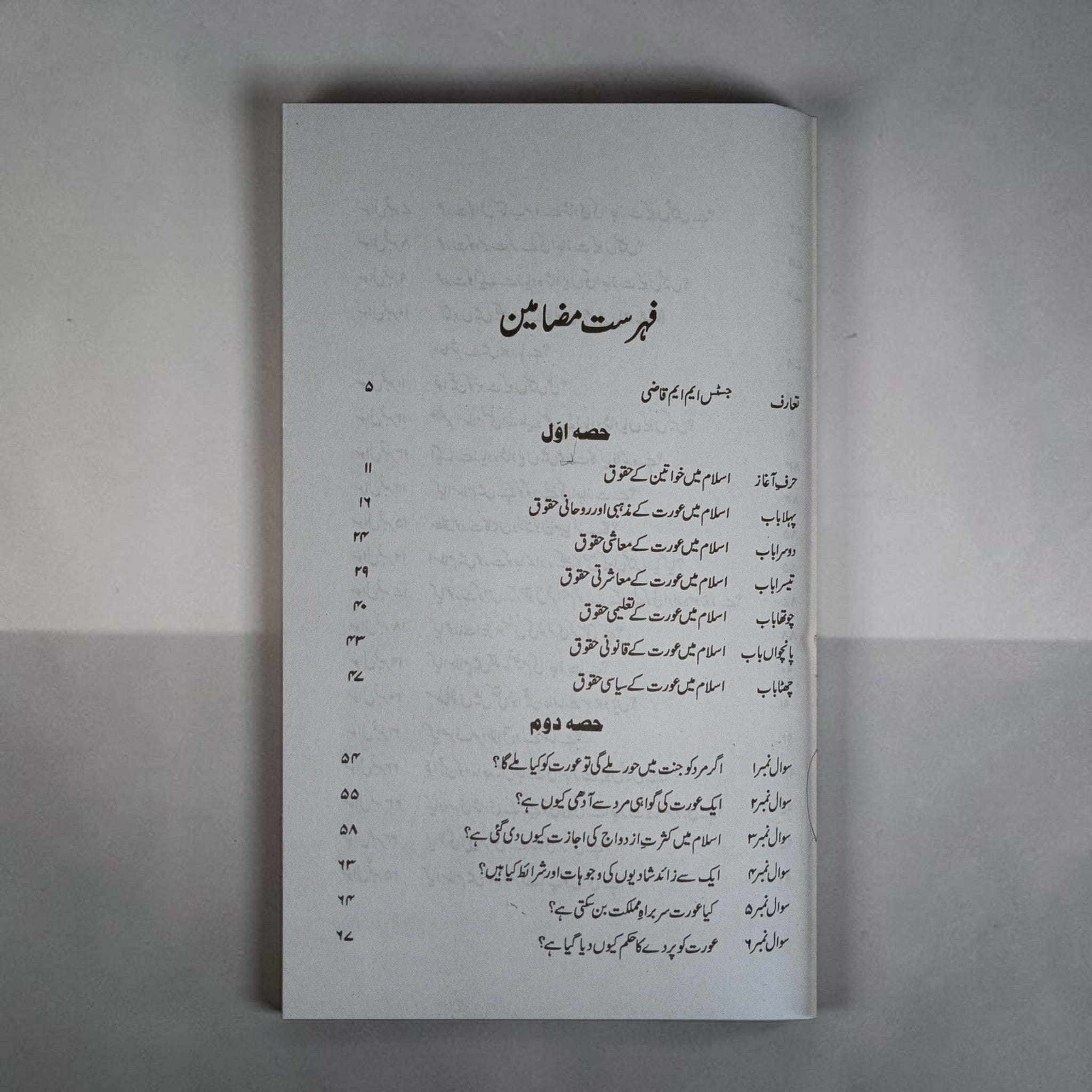 Islam Mein Khawateen Ke Huqoo