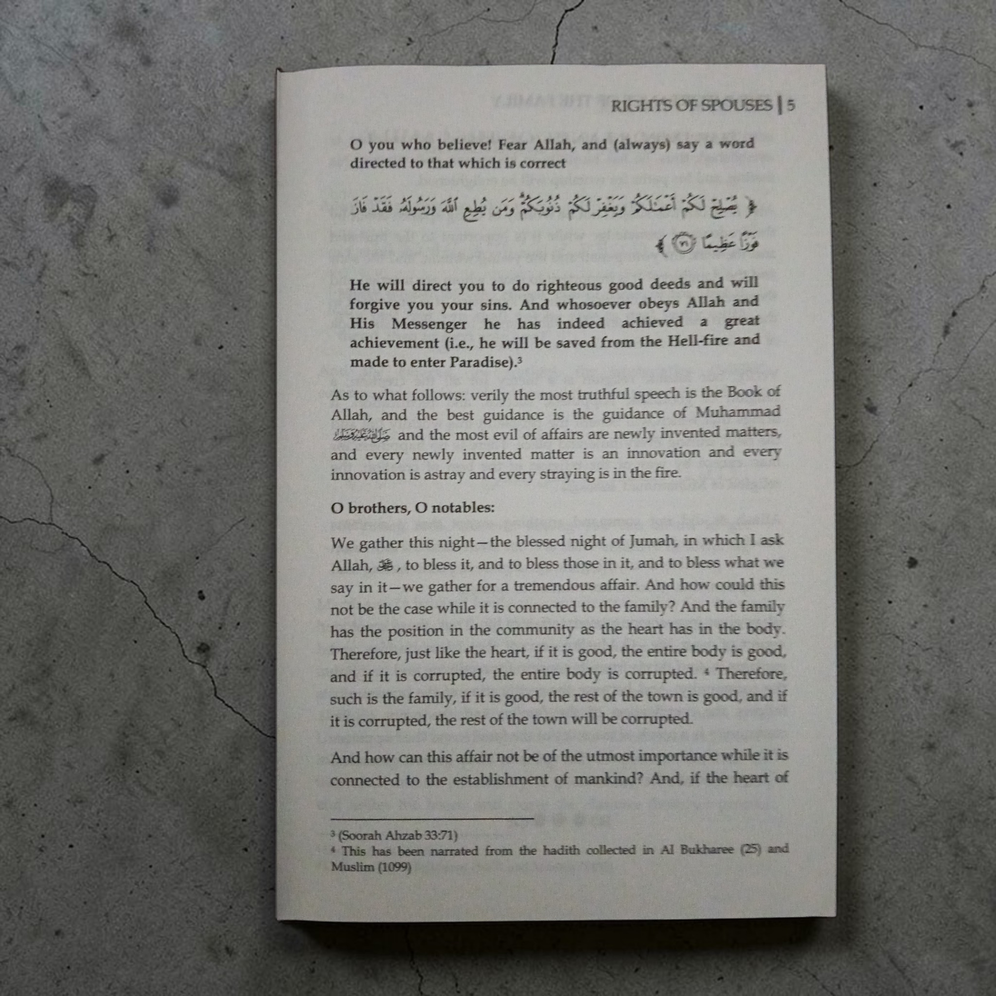 Rights of the Spouses