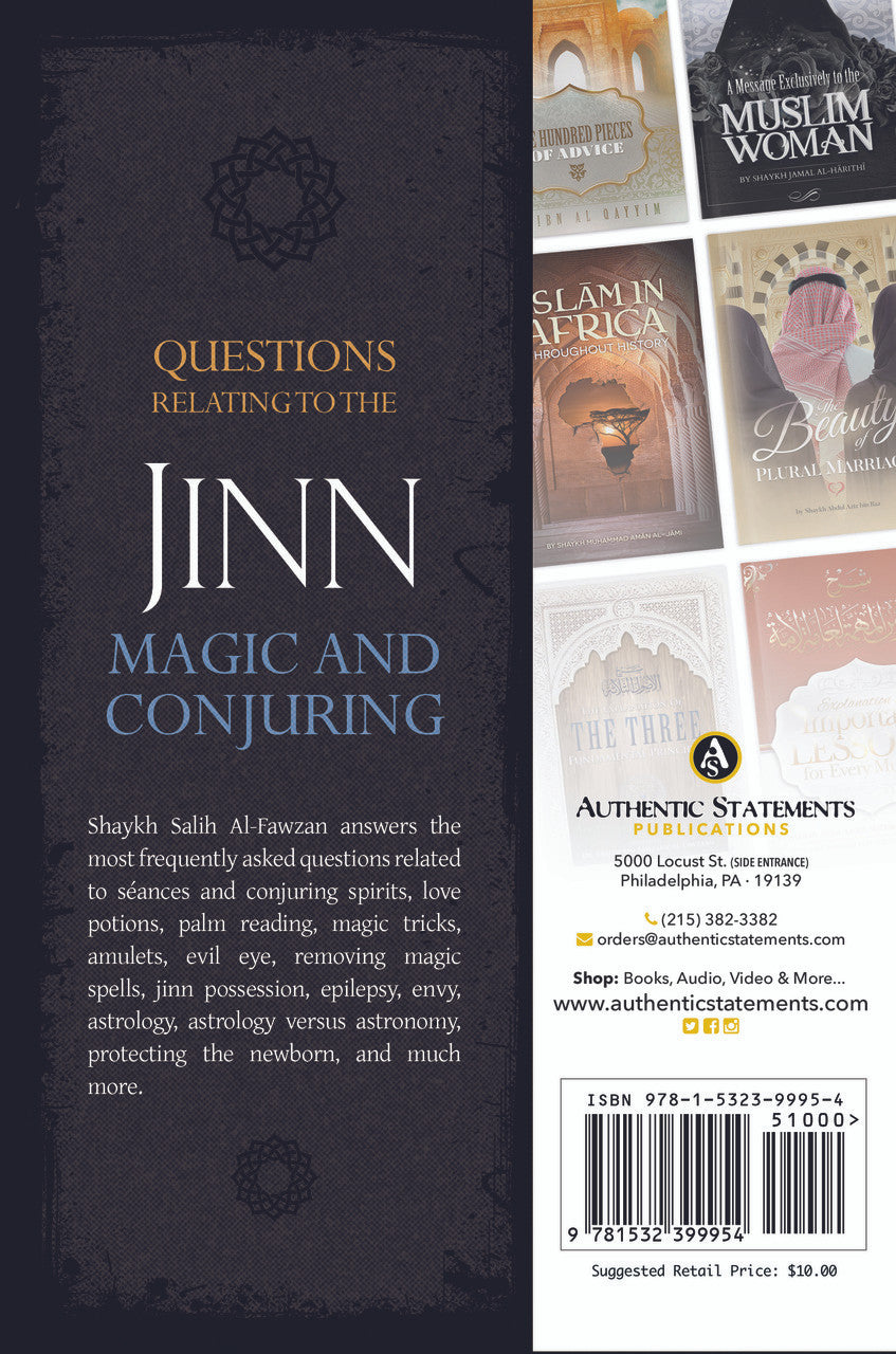 Question relating to the Jinn Magic and Conjuring
