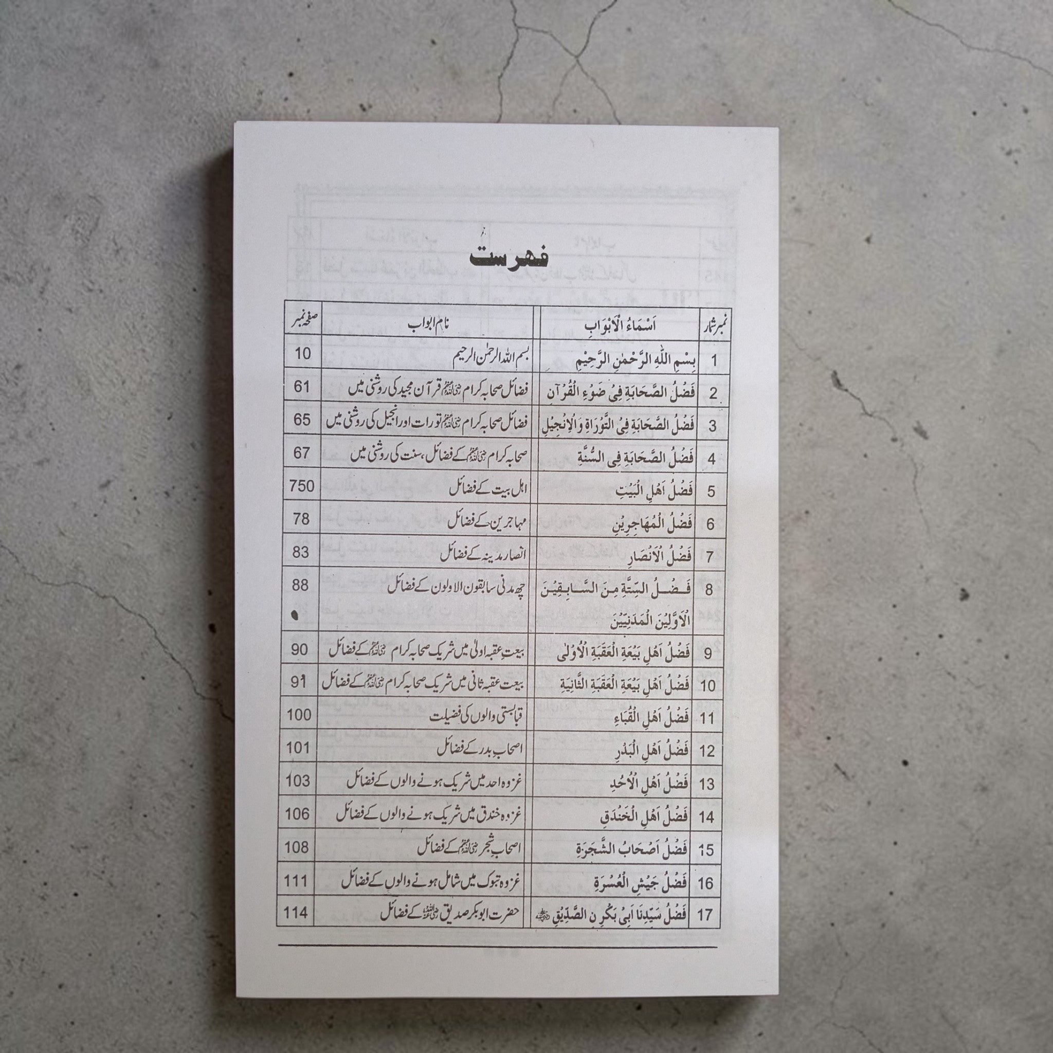 Fazail-e-Sahaba Kiraam 1