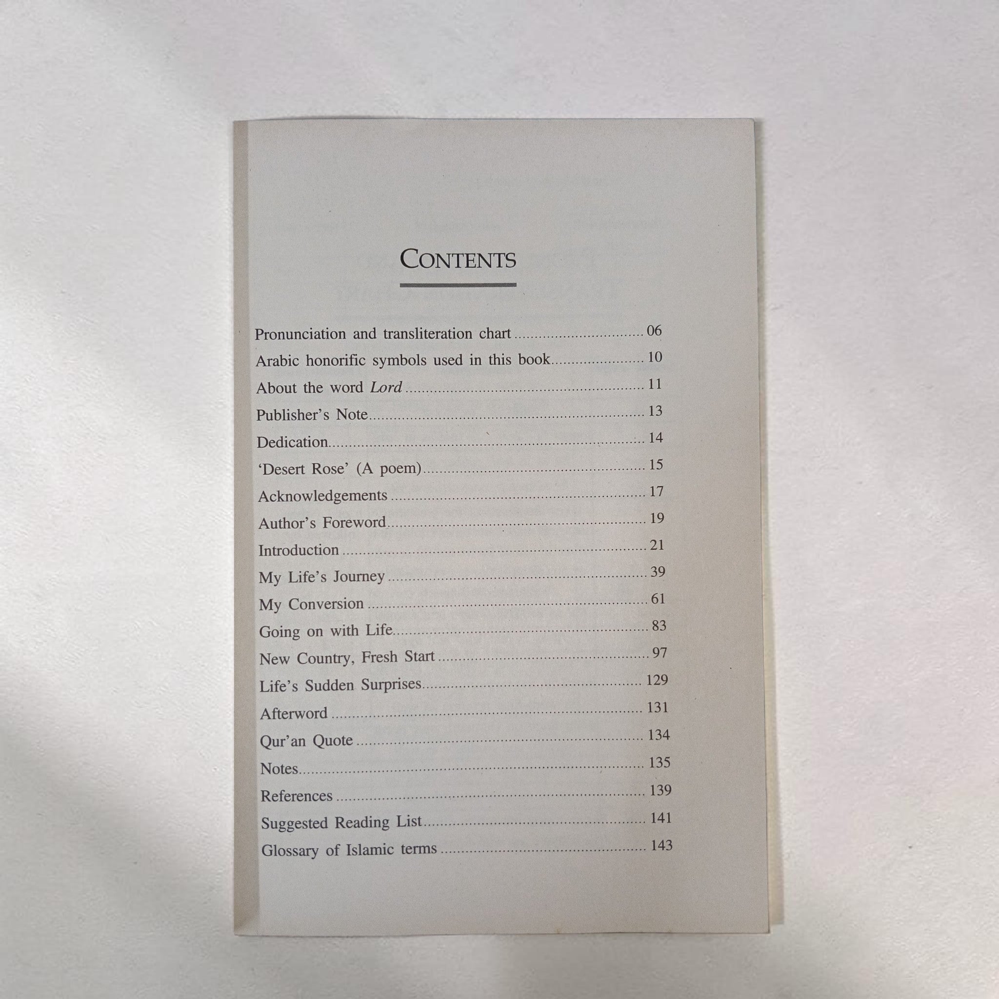 The Metamorphosis of a Muslim