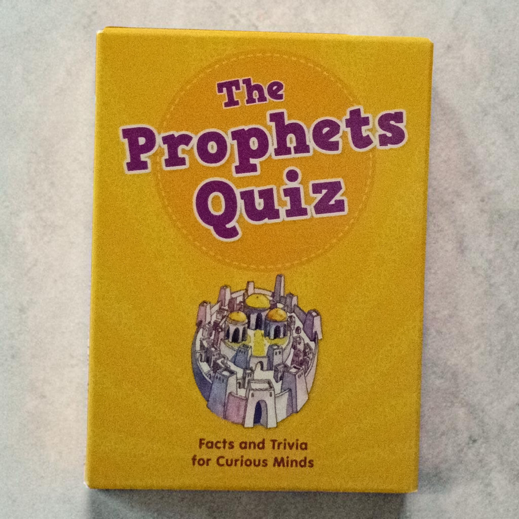The Prophets Quiz Cards