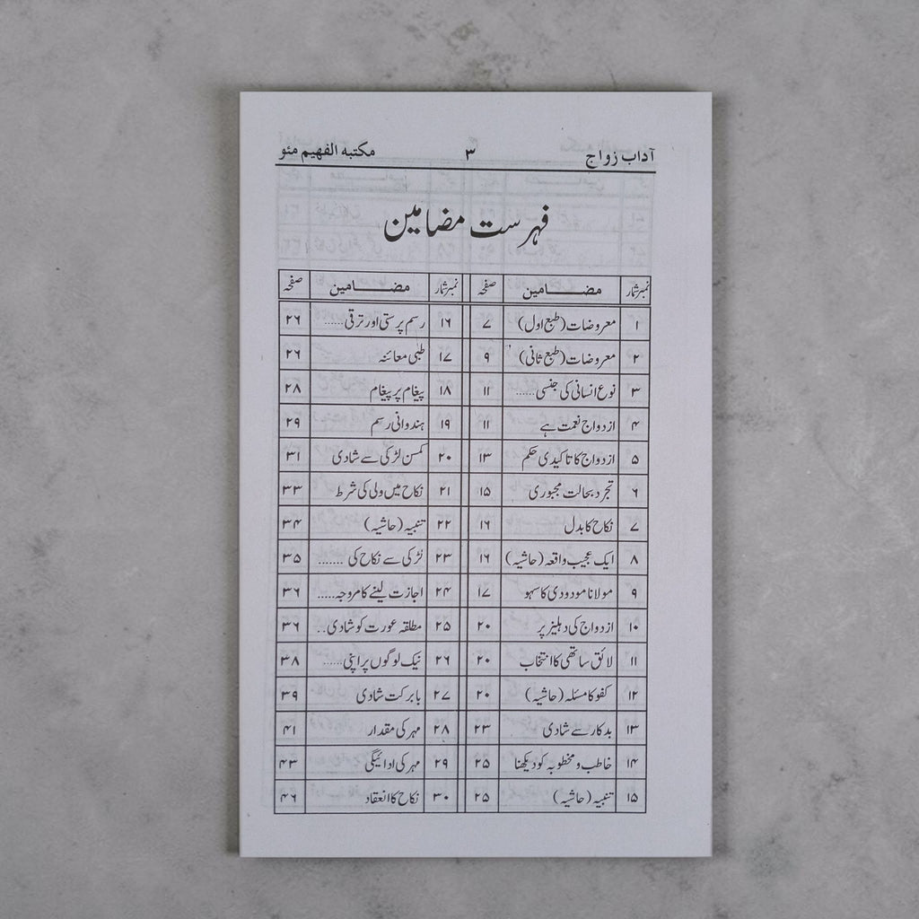 Aadaab E Zawaa