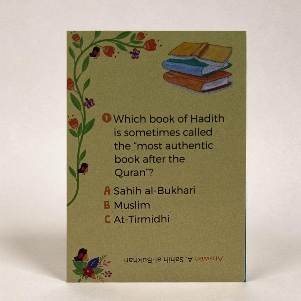 Hadith Quiz Cards