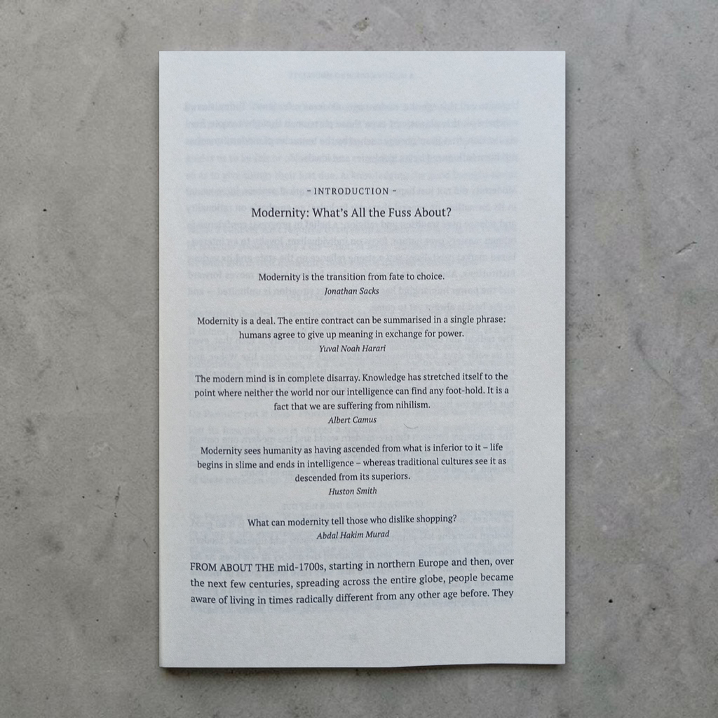 A Muslim Guide to Modernity
