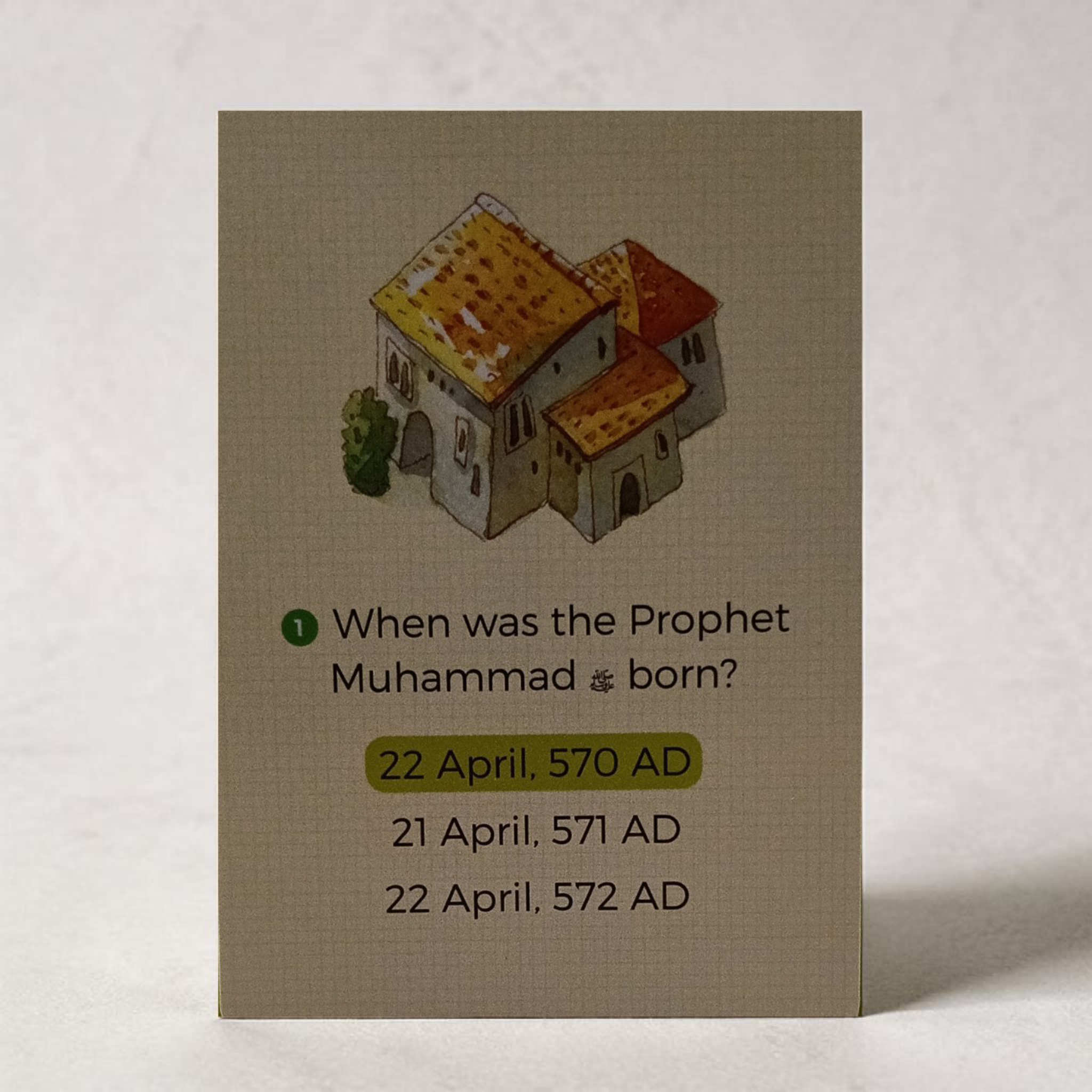 Seerah Quiz Cards