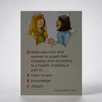 Islamic Teachings Quiz Cards