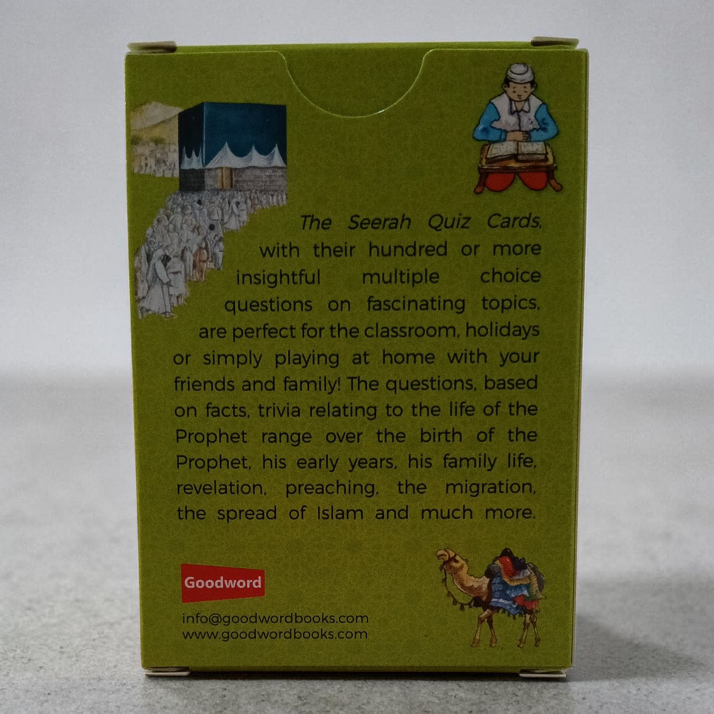 Seerah Quiz Cards