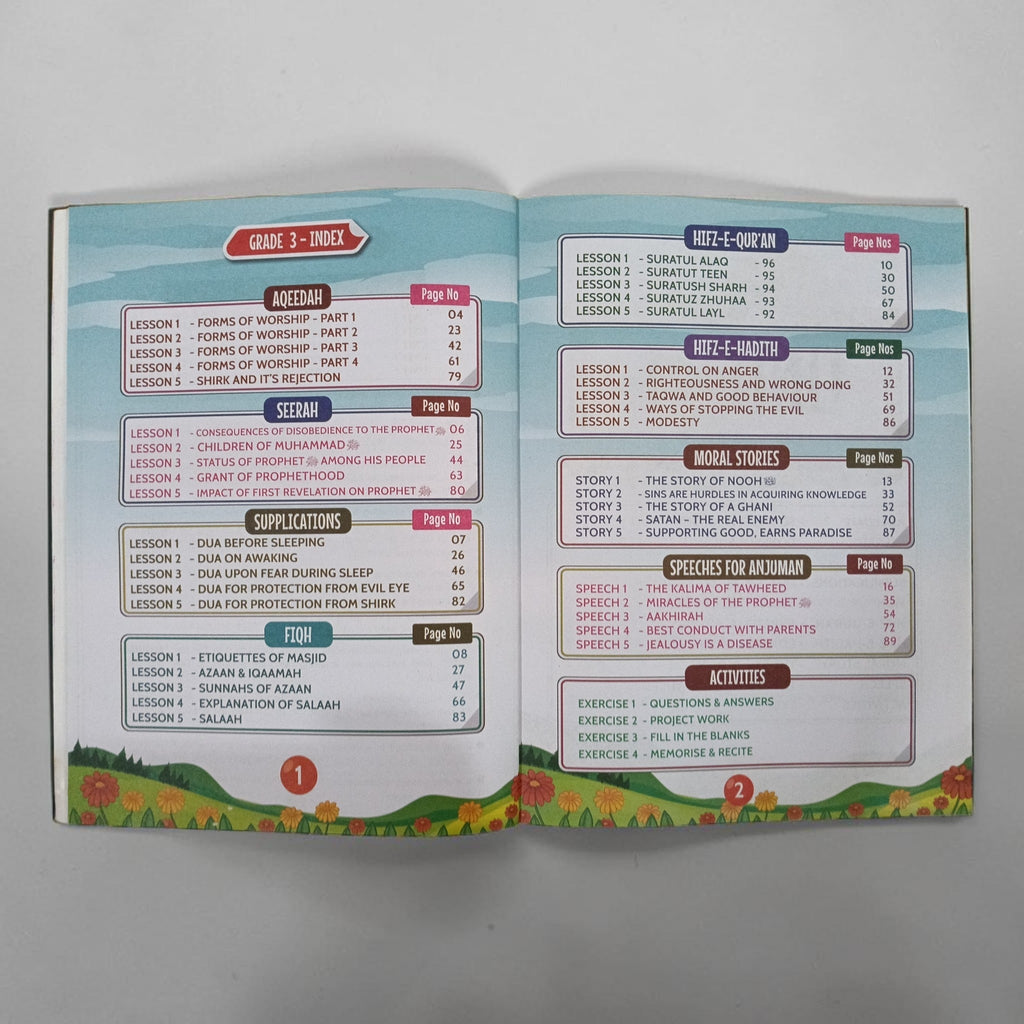 Islamic Studies & Tarbiyah Grade 3
