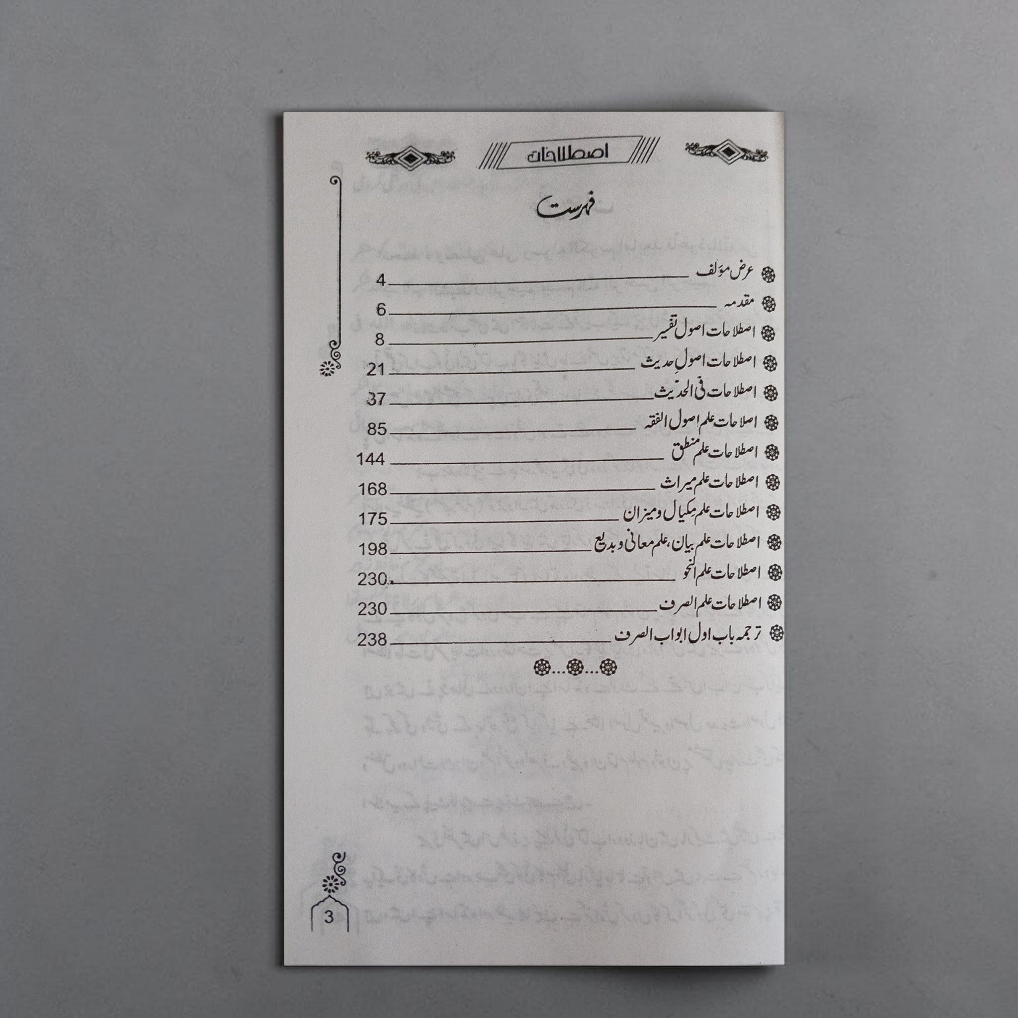 Istilahat-e-Uloom-o-Fanoon
