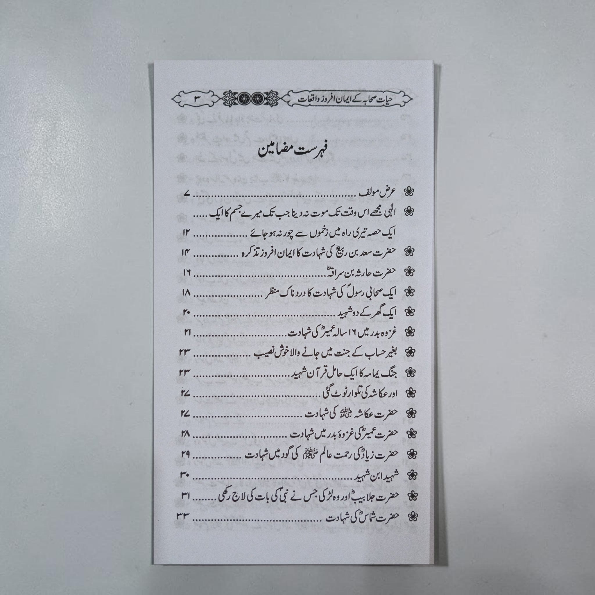 Hayaat-e-Sahabiyah ke Imaan Afroz Waqiyat
