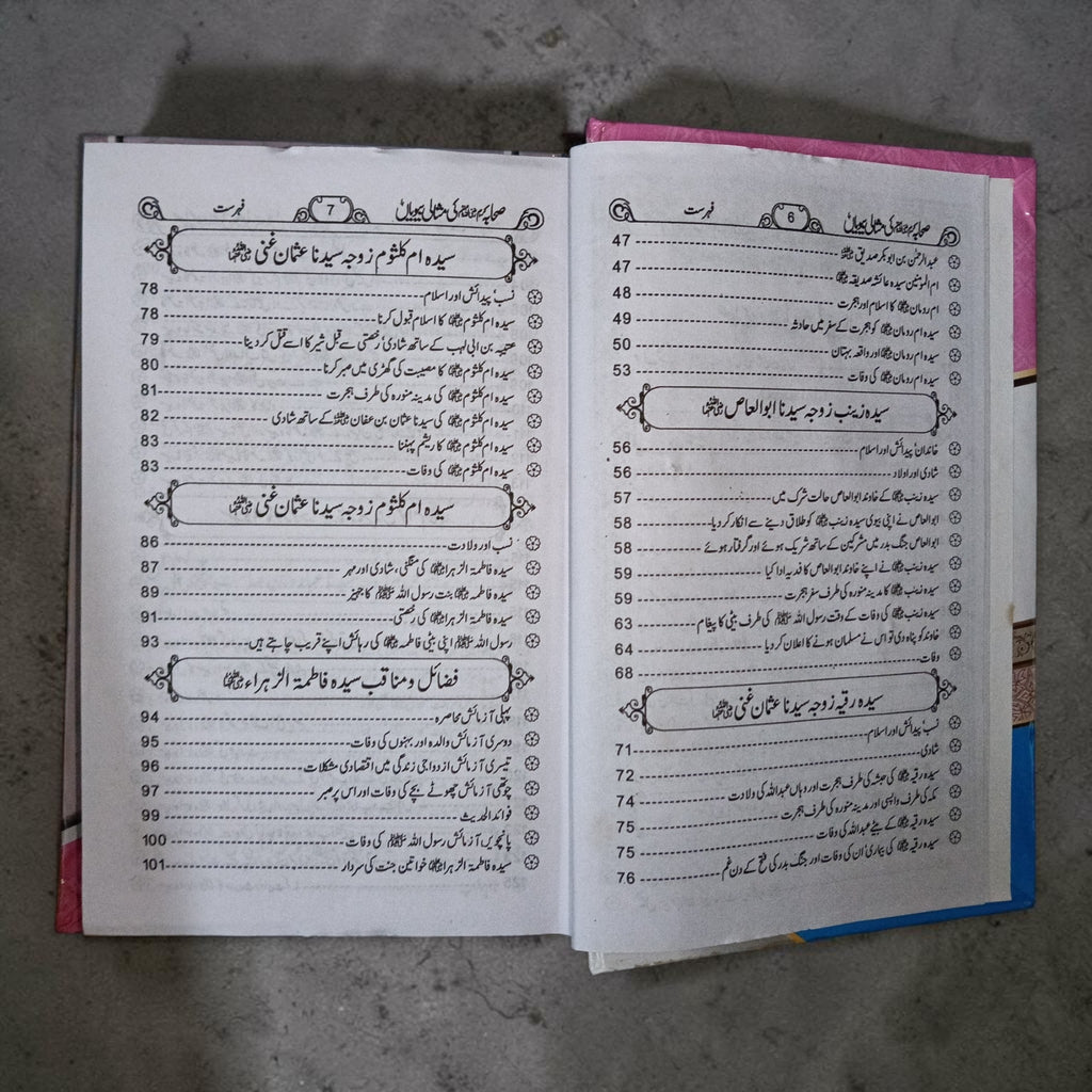 Sahaba Karam Ki Misali Biwiyan
