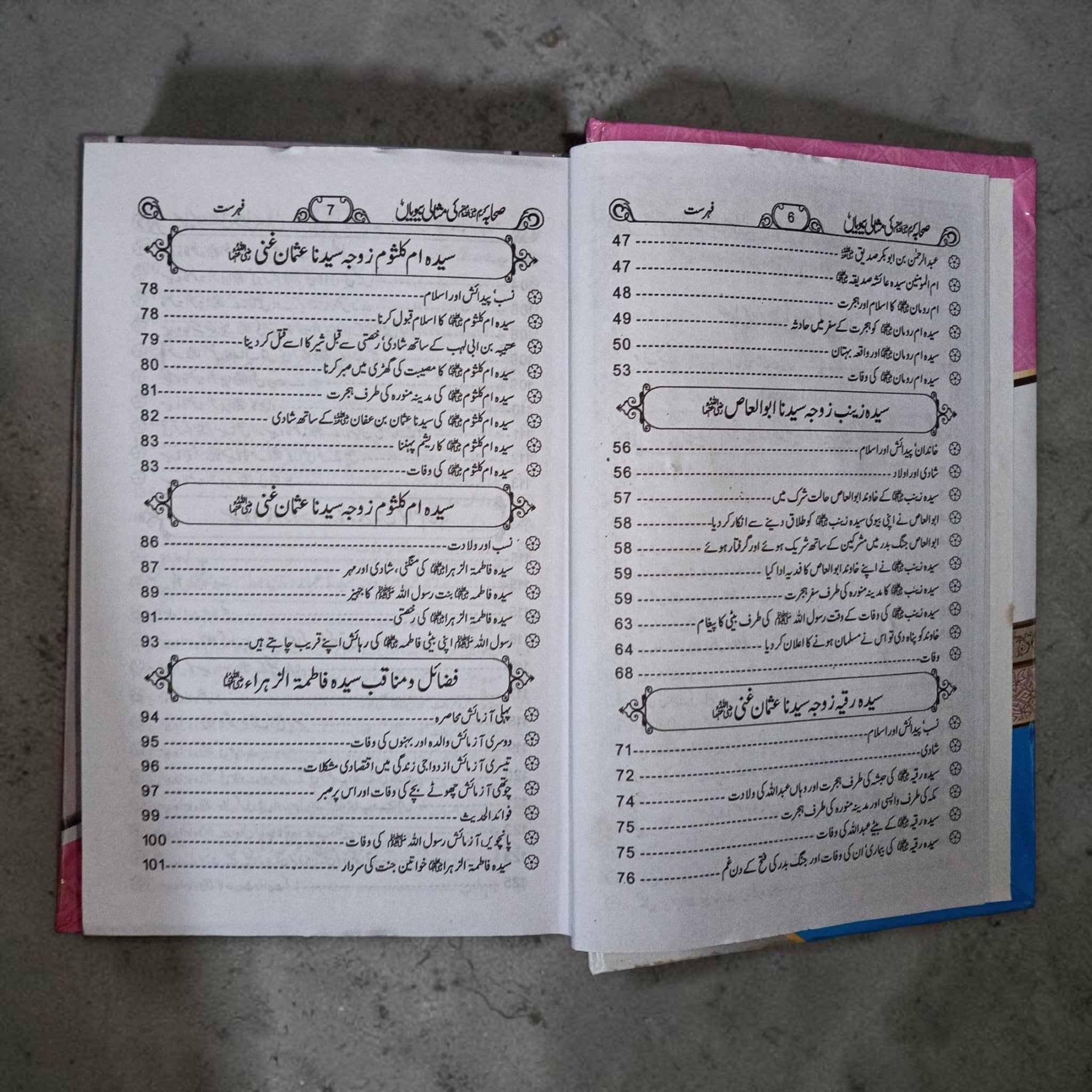 Sahaba Karam Ki Misali Biwiyan
