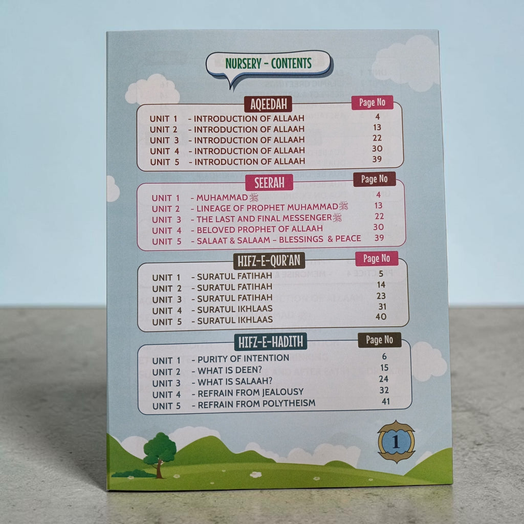 Islamic Studies & Tarbiyah Nursery