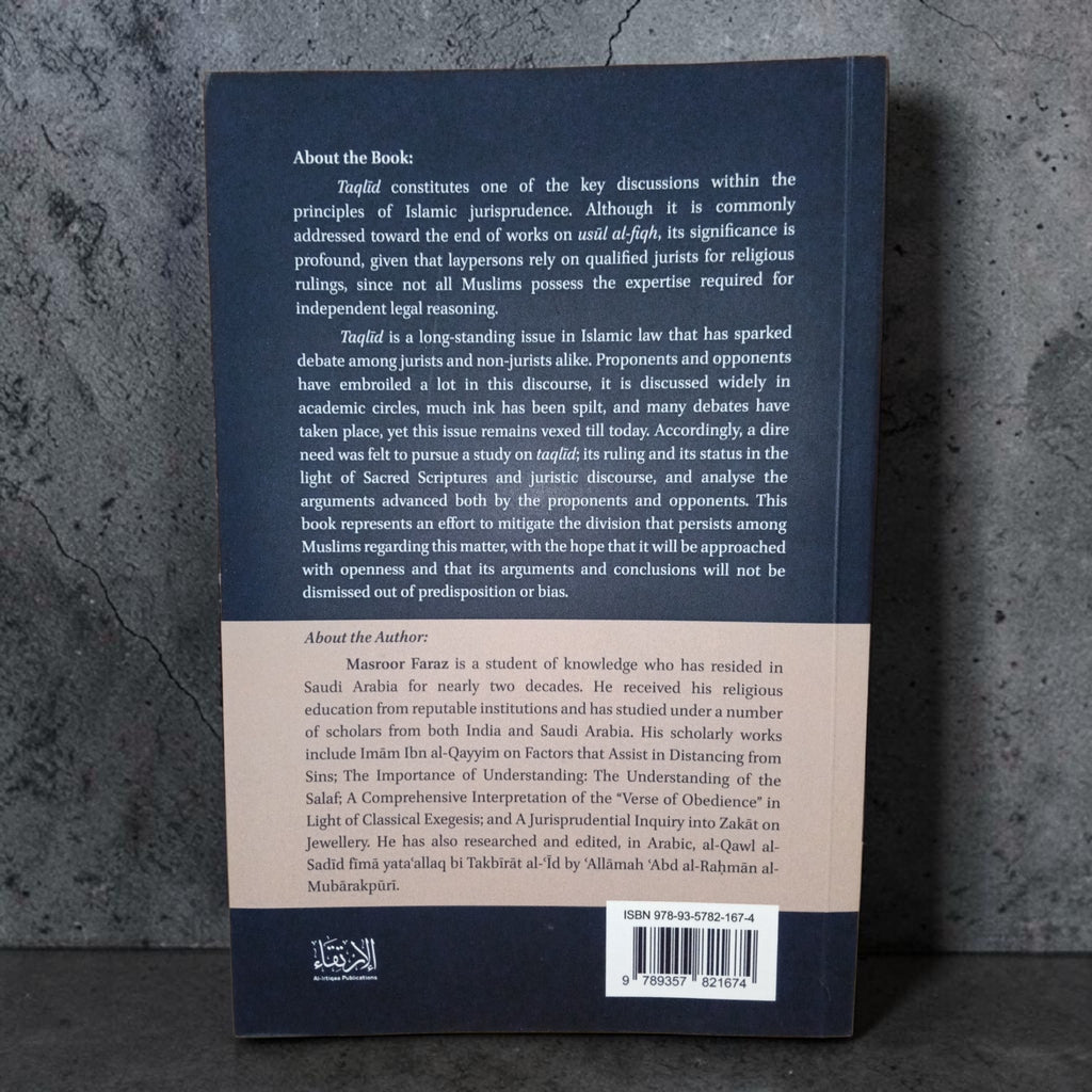 Taqlid & the Principles of Fiqh