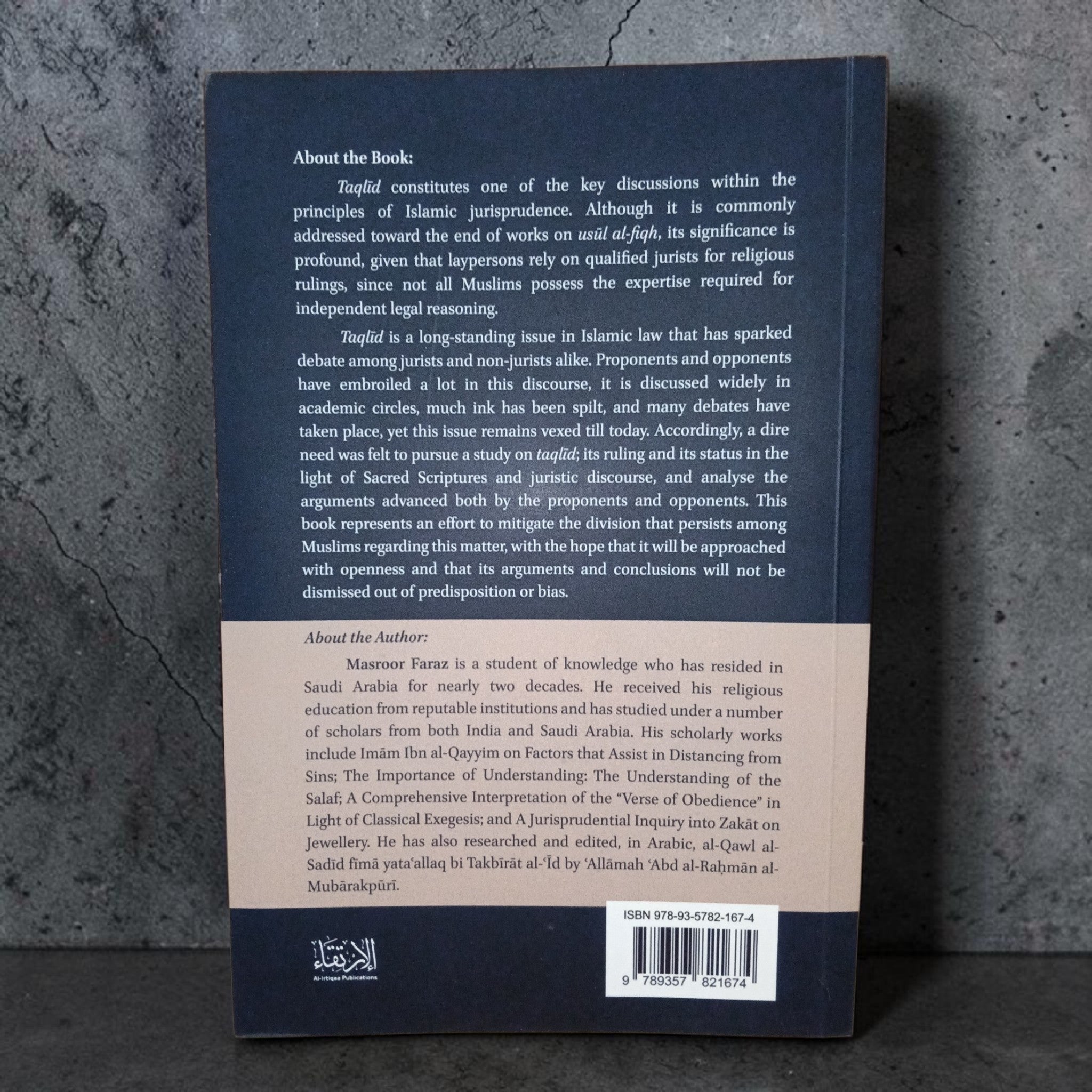 Taqlid & the Principles of Fiqh